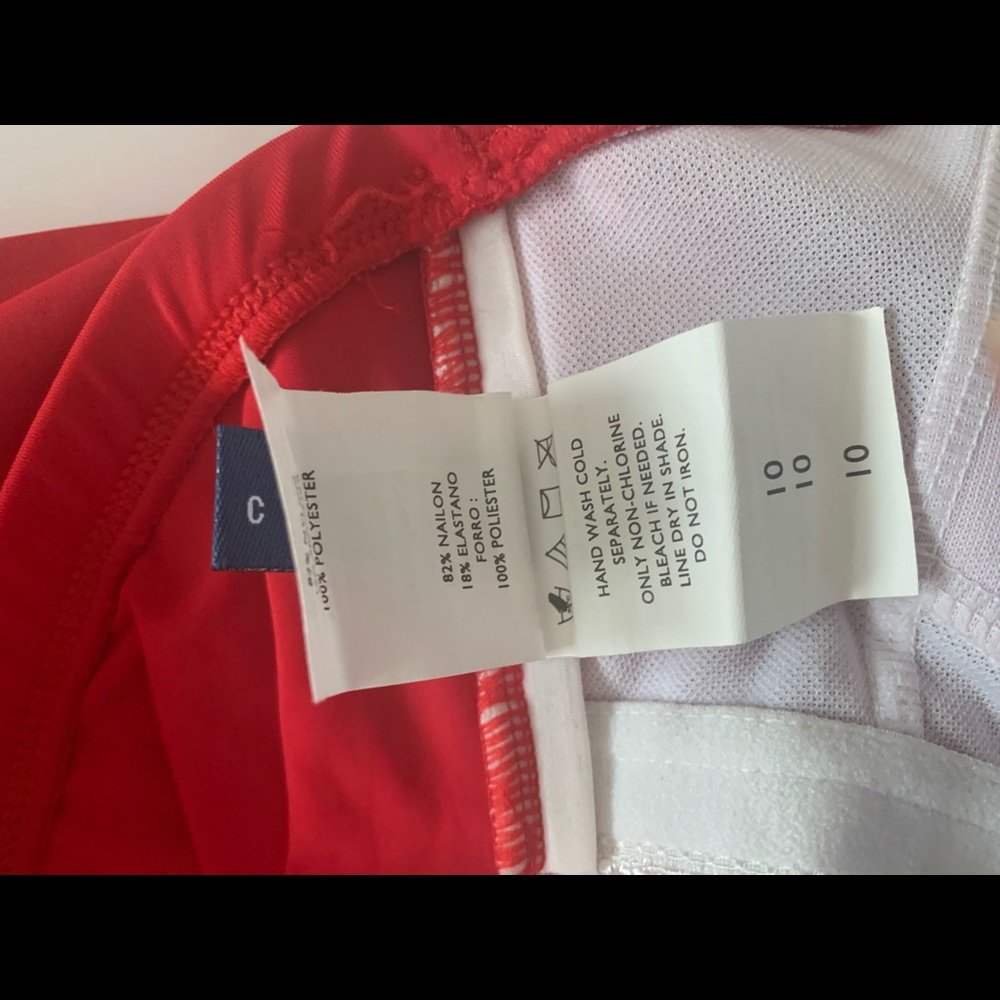 Jantzen Classic Red Ruffle Convertible Swimsuit - Picture 5 of 6
